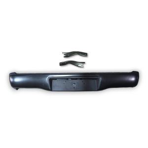 Bumper Trasero Plano Negro Toyota Hilux Vigo