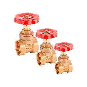 VÁLVULA COMPUERTA GENEBRE  ROJO PIEZA