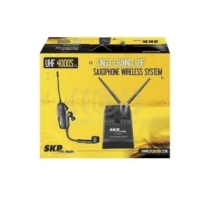 MICROFONO SAXOPHONE INALAMBRICO SKP MOD UHF-4000S