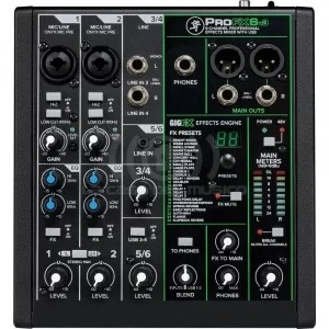 Consola Mackie PROFX6V3