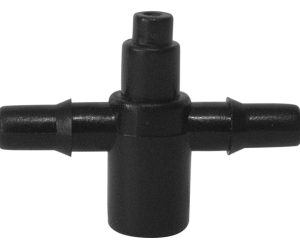 Adaptador o Distribuidor de 2 Salidas para Microtubo de 5 mm