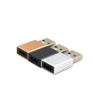 Adaptador USB Tipo C 3.1 a Usb Macho Color Bronce
