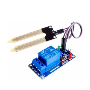 Módulo Relé con Sensor de Humedad del Suelo 12VDC