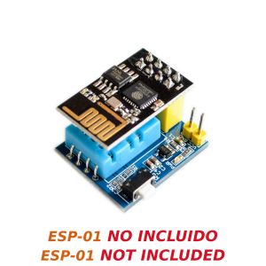 Modulo Sensor DHT11 temperatura y humedad para el modulo ESP-01