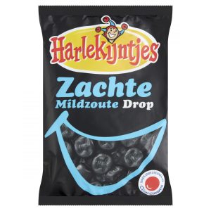 Harlekijntjes Zachte Mildzoute Drop (12 x 300 Gr.)