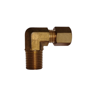 CODO BRONCE 1/8 MACHO NPT X 3/16 PRESION