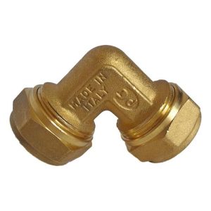 CODO BRONCE 22 MILIMETROS COMPRESION