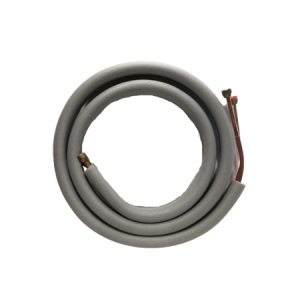 KIT TUBERIA INSTALACION AIRE 1/4 & 3/8 X 3 METROS (COBRE & ALUMINIO)