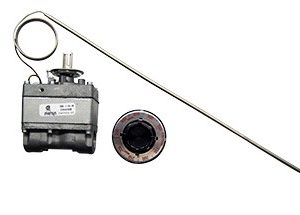 TERMOSTATO CALOR GAS 66~288 C 1/2 NPT 48 PULGADA CAPILAR