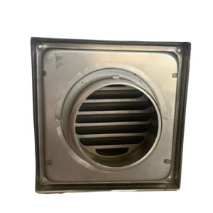 REJILLA DUCTO ACERO INOXIDABLE 4 PULGADAS PROTECTOR