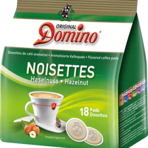 Domino Noisettes Koffiepads (12 x 18 stuks)