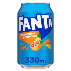 Fanta Pineapple & Grapefruit UK Import (24 x 0,33 Liter Blik)
