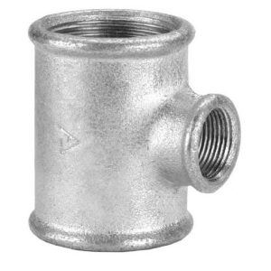 TEE RED GALV 3 X 1 1/4