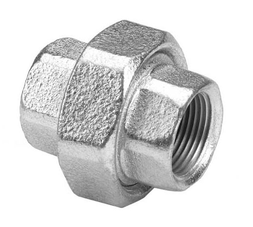 UNION DOBLE CONICA GALV 1