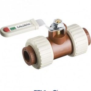 VALVULA ESF ( EXT ) 1 1/4 FUSION C/DOBLE UNION DOBLE (6473) HIDRO 3