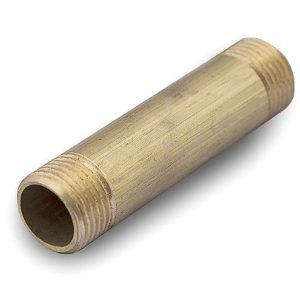 BRONCE ROSCADO – NIPLE 1 1/2 X 20 CM – JM (1086)