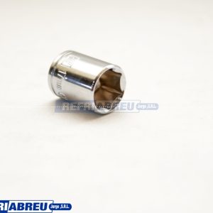 CUBO CROMADO 3/8 X 17 MILIMETROS HEXAGONAL