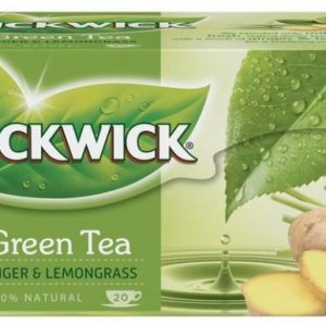 Pickwick Green Tea Ginger & Lemongrass (4 x 20 theezakjes)