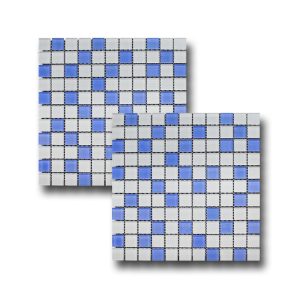 MOSAICO DE CRISTAL MARIE-DOM #F215-8 PLIEGO 25X25X4MM