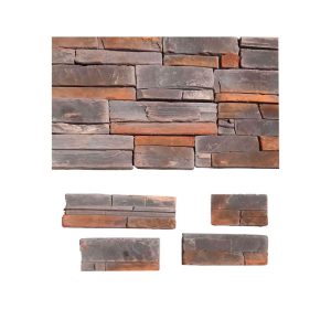 PIEDRA P/ENCHAPE STONE FACTORY QUICK FIT SLATE CAJA 0.95M2