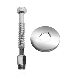 RAO – FLEXIBLE DE COBRE ANILLADO | TUBOFLEX | R/LARGA 1/2 X 20 CM CR