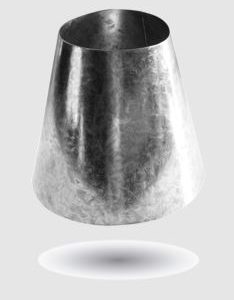 REDUCCION CONICA CHAPA GALV 4 ( 100 MM ) X 3 ( 75 MM ) – SUDAMERICANA