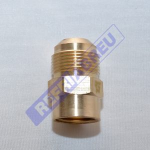 CONECTOR 1/2 HEMBRA NPT X 7/8 FLARE 45º
