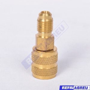 ADAPTADOR VALVULA 5/16 H. FLARE 45º X 1/4 FLARE 45º
