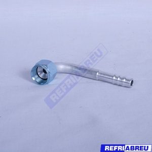 FITTING ALUMINIO CURVO 5/16 HEMBRA UNIVERSAL