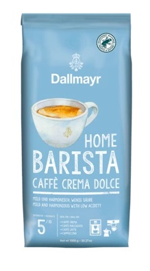 Dallmayr Home Barista Caffe Crema Dolce Bonen (8 x 1 Kilo)
