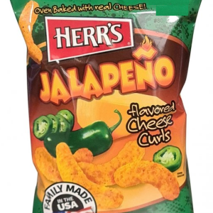 Herr’s Jalapeno Flavored Cheese Curls (170 g. USA)