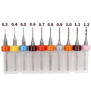 10 MICRO BROCAS 0.3-1.2mm Boquilla nozzle Reprap 3D